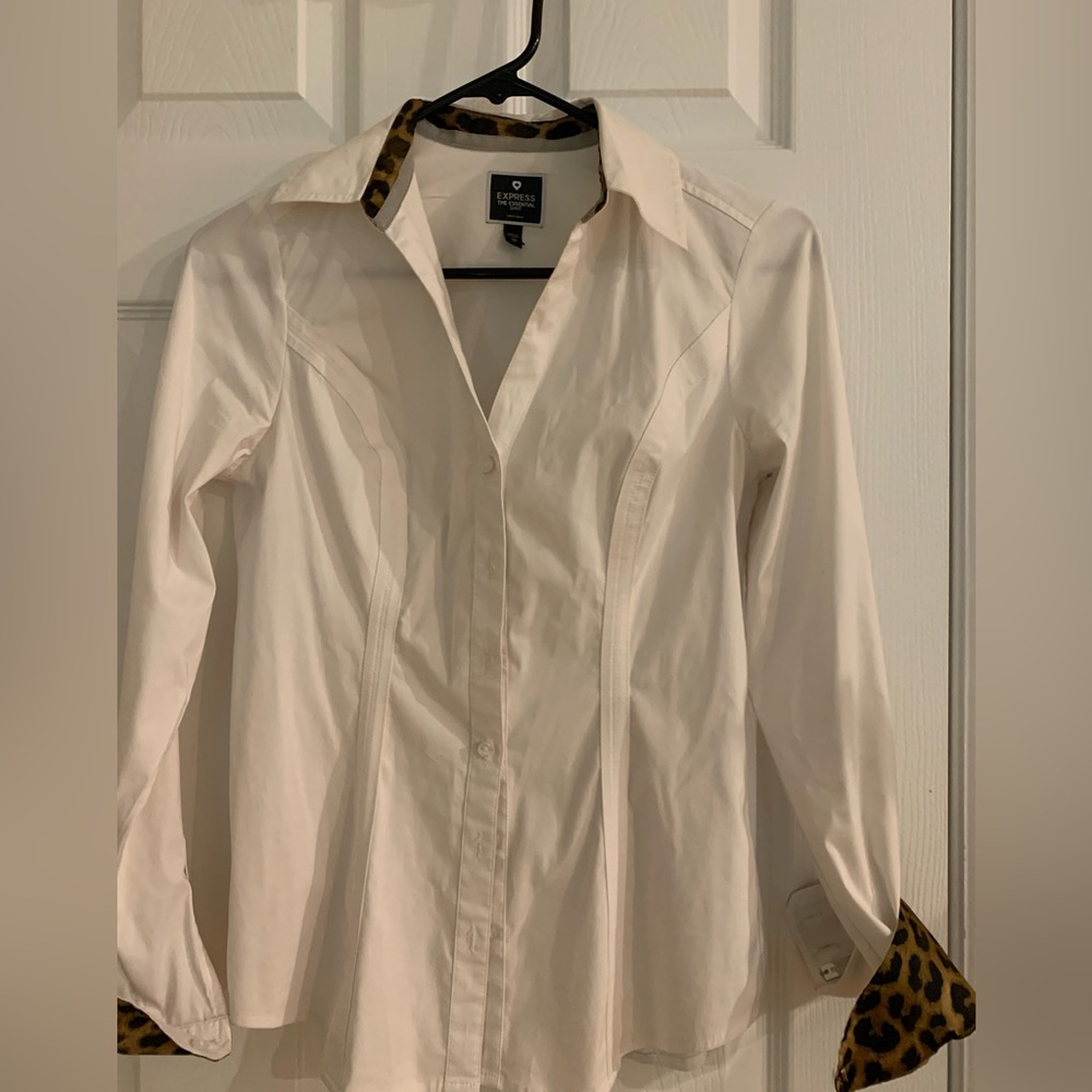 Express white shirt